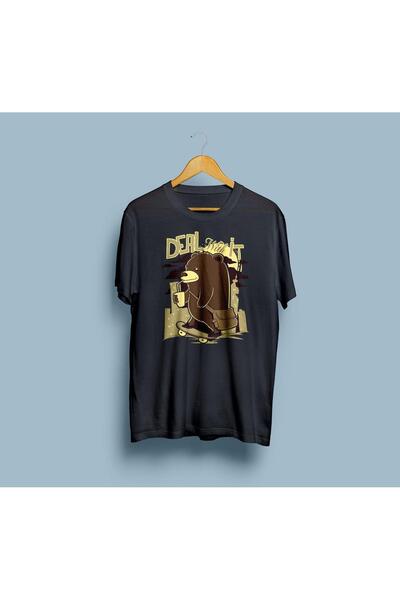 eioswear Unisex Oversize 'Deal With It' Beer T-shirt - Design