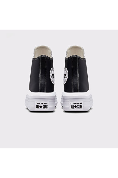 Converse Chuck Taylor All Star Move Platform Foundational Leather Kadın Siyah Sneaker