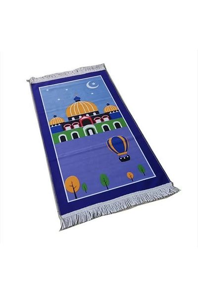 toy box tr Kids Quilted Prayer Rug with an Islamic Design for Children Eid Gift, Ramadan Gifts