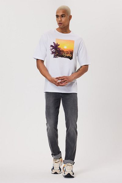 Lee Cooper Мъжки дънки Jagger Akis Ebg Stone