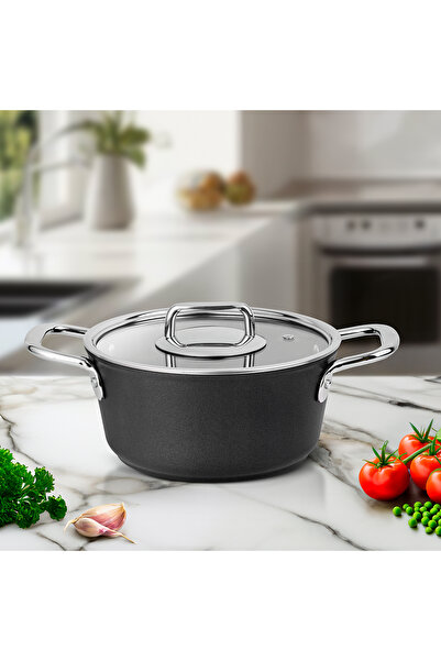 Aryıldız أتلانتا قدر أسود 24 سم