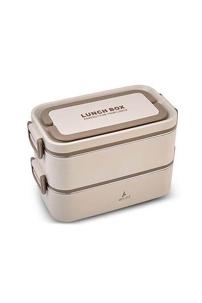 Aryıldız Bento Lunch Box Beige 2000 ml