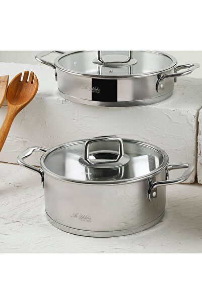 Aryıldız De Luxe 8 Piece Cookware Set