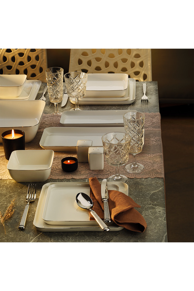 Aryıldız Moderna Platin 30 Parça 6 Kişilik Yemek Takımı
