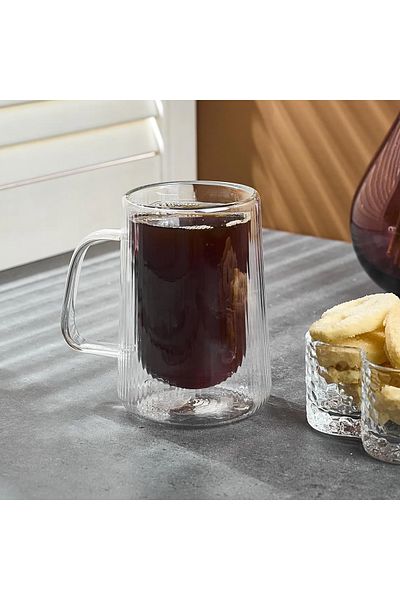 Perotti Lineo Long Double Walled Mug 280 ml