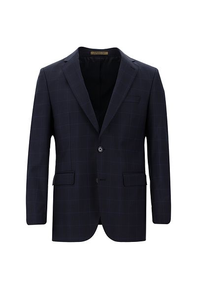 Abdullah Kiğılı Classic Checkered Wool Suit