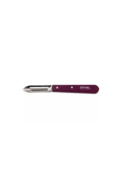 Opinel Essential Stationary Purple Peeler 6 cm No:115