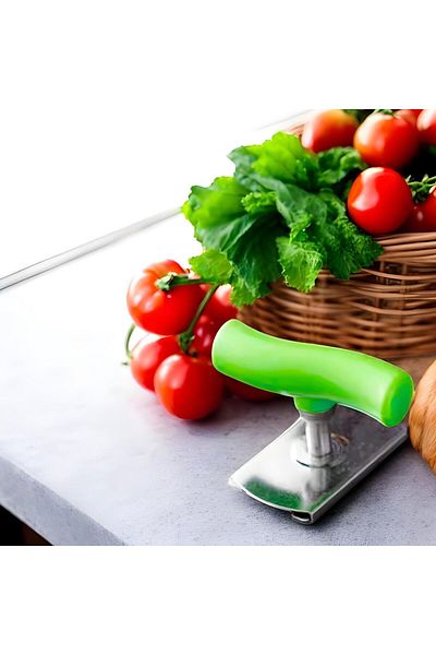 Nazarone JAR COVER OPENING DEVICE STAINLESS STEEL-GREEN