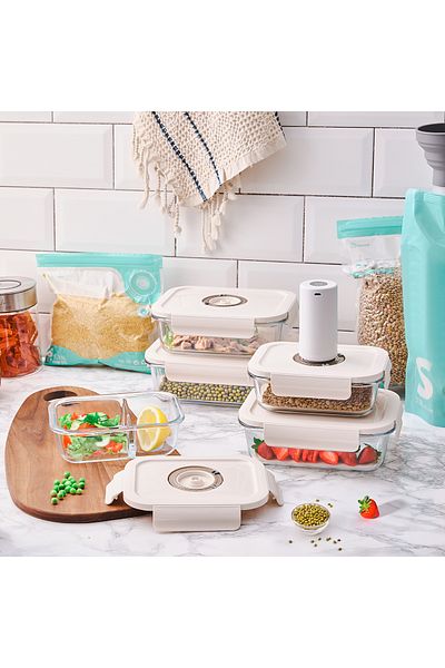 Aryıldız Vacuum & Fresh 25 Piece Storage Container Set