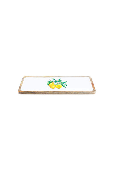 Bambum Kangura Lemon Rectangular Tray Medium