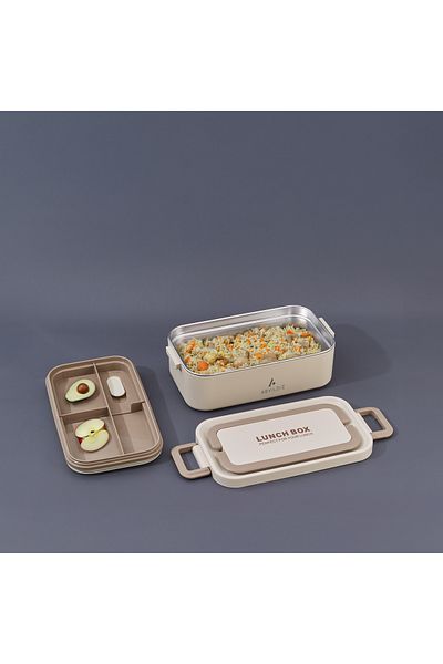 Aryıldız Bento Lunch Box Beige 1000 ml