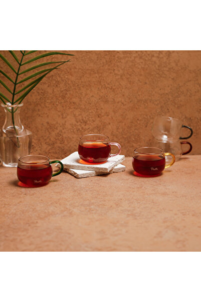 Perotti Cozy 6 Piece Glass Mug 150 ml