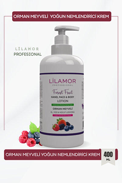 Lilamor El Yüz Ve Vücut Losyonu Orman Meyveli 400 ml