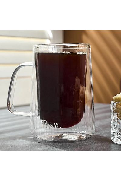 Perotti Lineo Long Double Walled Mug 280 ml