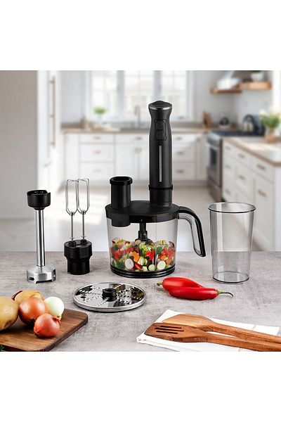 Aryıldız Black Multi Direction Food Processor
