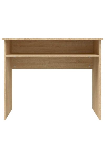 vidaxl Desk Sonoma Oak 90x50x74 Cm Engineered Wood.