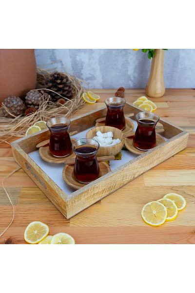 Bambum Kangura Lemon Tea Tray Small