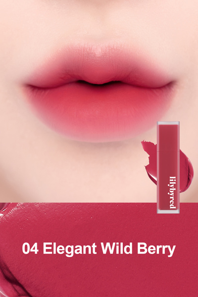 lilybyred Mood Liar Velvet Tint / Kadife Bitişli Mat Tint - 04 Elegant Wild B...