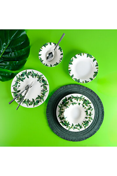 Aryıldız Leaf 18 Parça 6 Kişilik Yemek Takımı