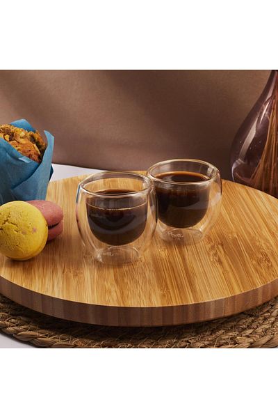 Perotti Double Wall 2-Piece Mug Set 80 ml