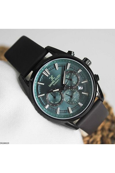 Daniel Klein Dk280029 Men's Wrist Watch with Leather Band