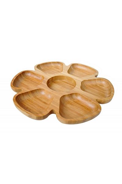 Bambum Pincho Rotating Snack Bowl with Compartment