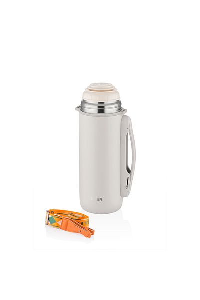 DILLER Steel Thermos White 1260 ml