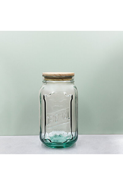 san miguel Original Ahşap Kapaklı Kavanoz 1,9 Litre