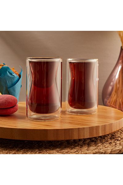 Perotti Double Wall Tea Cup 2 Pieces