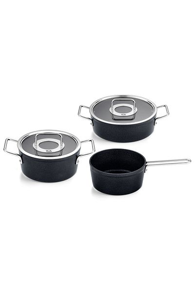 Fissler 5 Piece Adamant Pot Set with Glass Lid