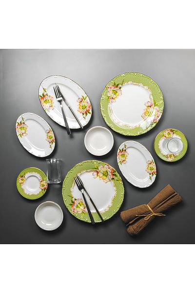 Aryıldız Linta Orsay 25 Pieces Breakfast Set for 6 People