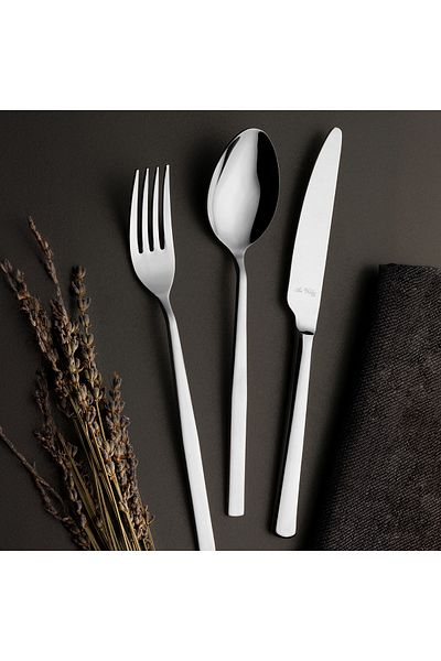Aryıldız Blanca 30 Pieces - 6 Person Fork, Spoon and Knife Set