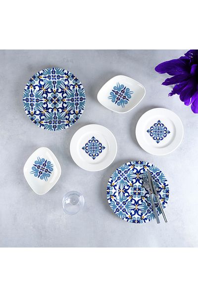 Aryıldız Arabesque 18 Piece Breakfast Set for 6 People