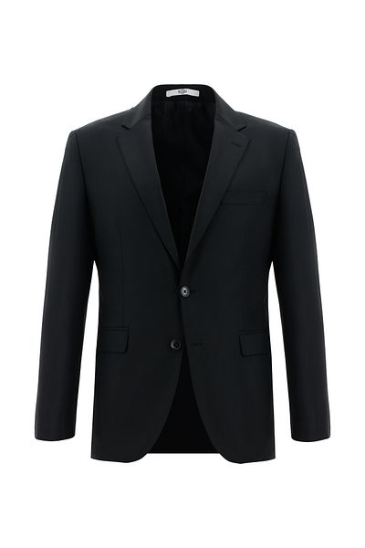 Abdullah Kiğılı Slim Fit Slim Fit Wool Classic Suit