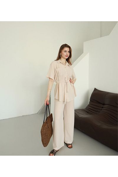 Lotus Women's Shirt-Pants Stylish Double Set