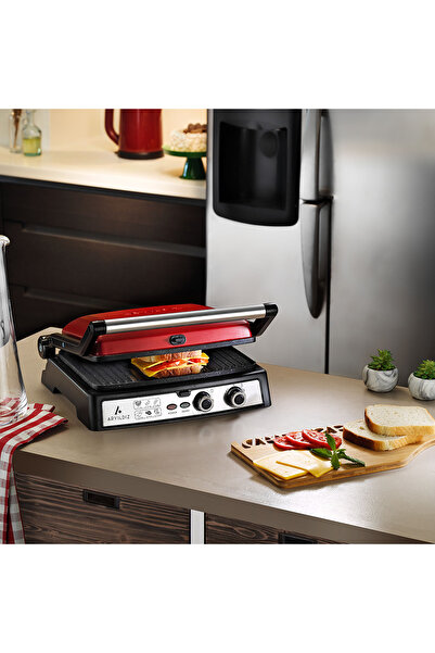 Aryıldız Red Multi Grill Toaster