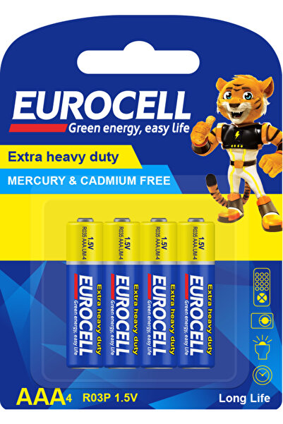 EUROCELL Ince Kalem Pil Aaa4 R03p 1.5 V
