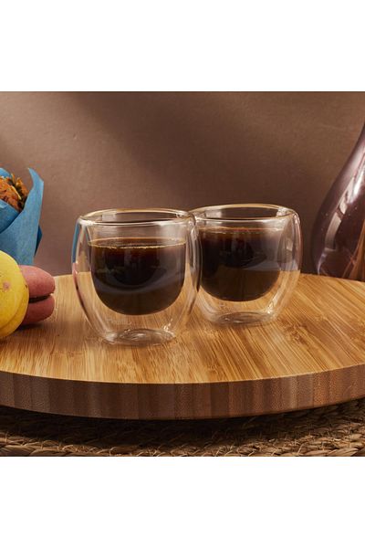Perotti Double Wall 2-Piece Mug Set 80 ml