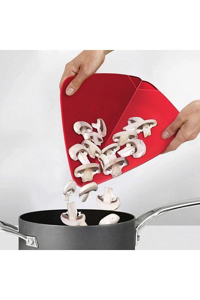 Joseph Joseph Red Duo Foldable Chopping Board
