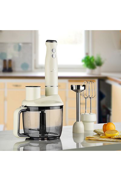 Aryıldız Cream Colored Multi-Function Food Processor