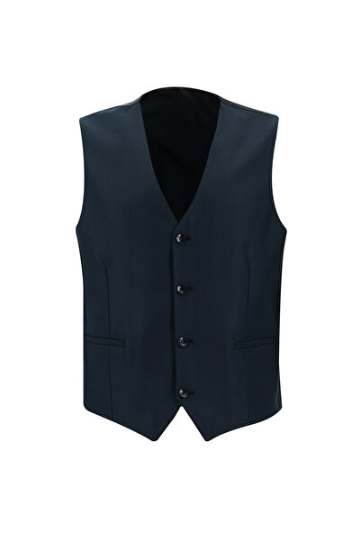 Kiğılı Slim Fit Dar Kesim Kombinli Yelekli Takım Elbise