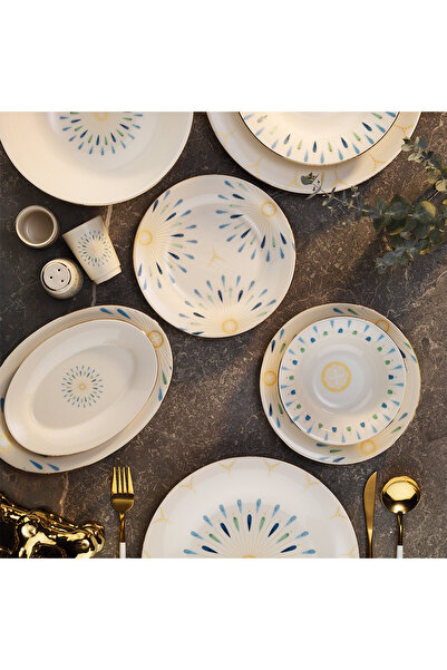 Aryıldız Andante 60 Parça 12 Kişilik Yemek Takımı