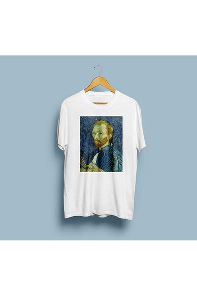 eioswear Vincent van Gogh Printed Unisex Oversize T-shirt