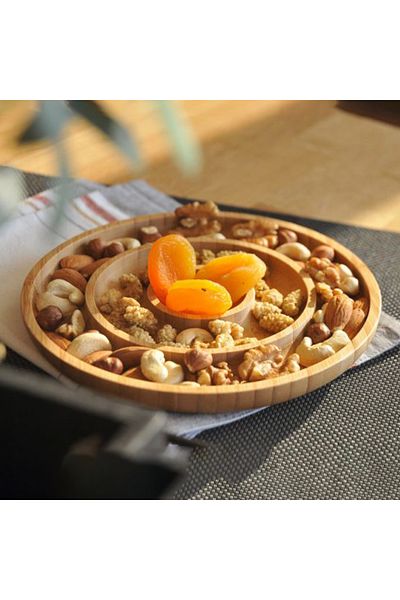 Bambum Fufu 3 Compartment Breakfast & Snack Bowl