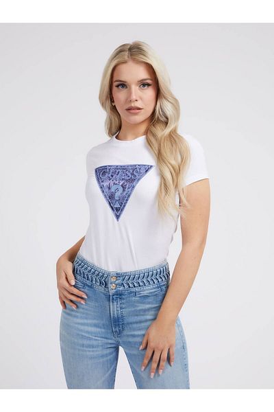 Guess Ss Cn Thea Women's Slim Fit T-Shirt