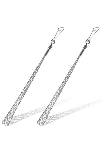 Choice 2 قطعة 19 سم 4/2 قطعة قبضة سحب سلك الكابل من الفولاذ المقاوم للصدأ جور...