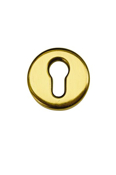 Master Steel Rosette 6 SCREW YELLOW