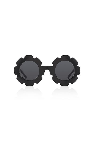 Kinary Stylish Children's Sunglasses with Uv400 Protection Black 4035