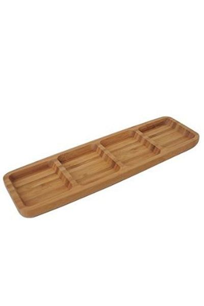 Bambum Ganberi 4 Compartment Snack Bowl & Sauce Bowl
