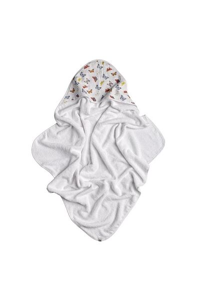 XKKO Prosop cu gluga bambus&bumbac Butterflies 90x90cm XKKO